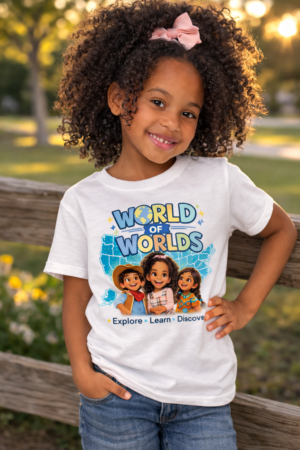 World of Worlds - US Map - Learn Explore Discover - Youth