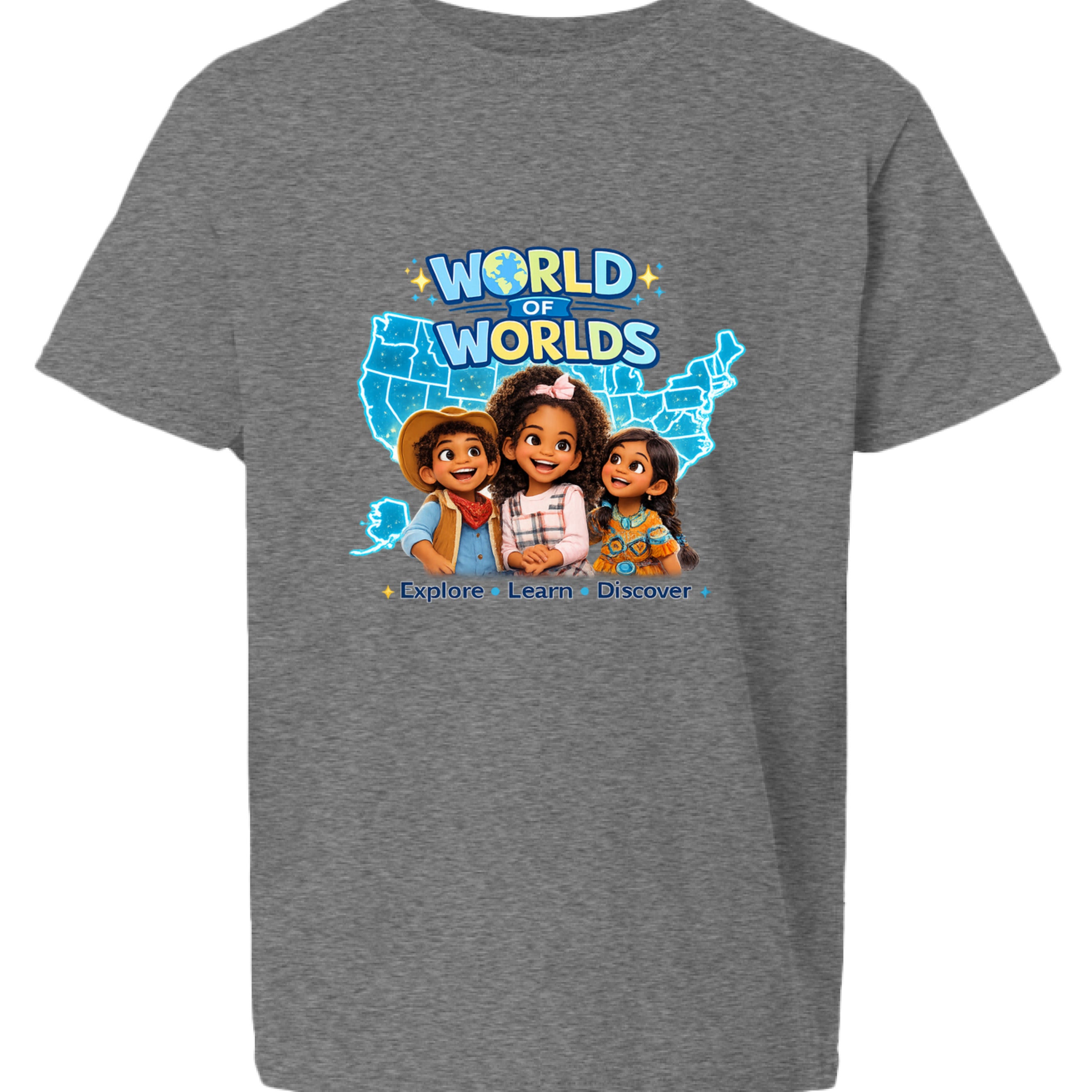 Graphite Heather - FRONT