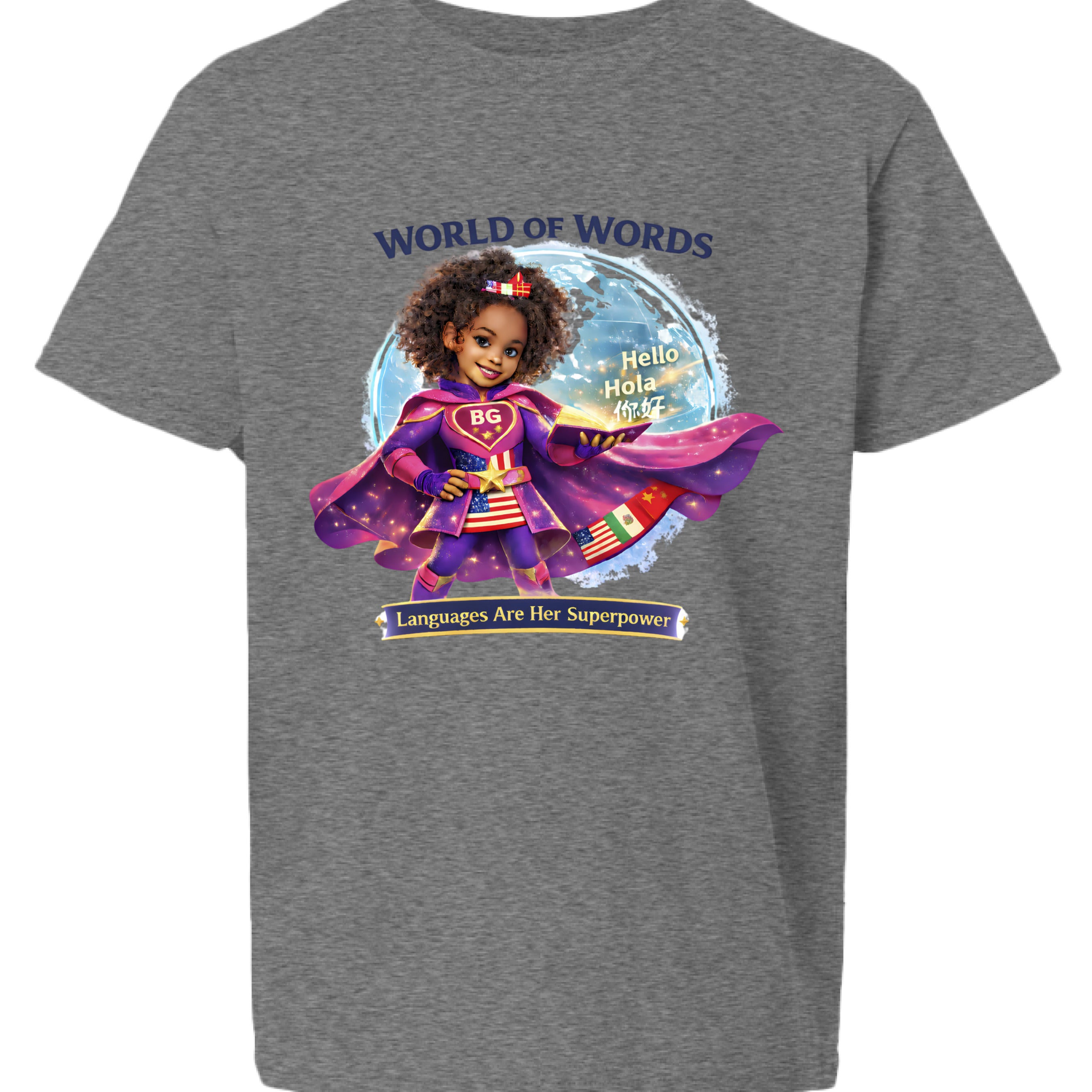 Graphite Heather - FRONT